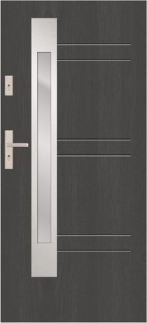 T61 - современные остекленные входные двери