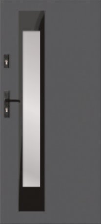 G S80 - modern glazed external door