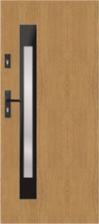 G S81 - modern glazed external door