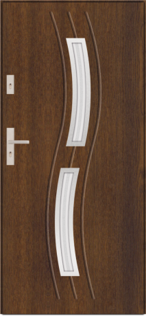 T48 - modern glazed external door
