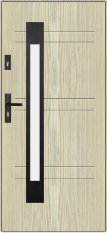 T47 - modern glazed external door