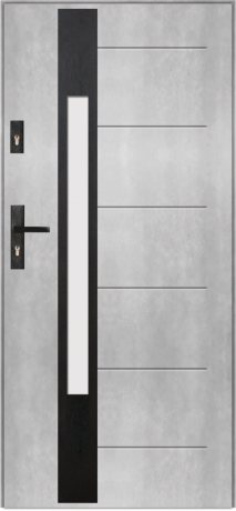 T41 - modern glazed external door