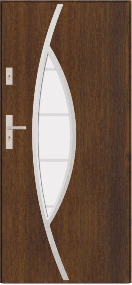 G - drzwi zewnętrzne przeszklone nowoczesne, przeszklenie S40