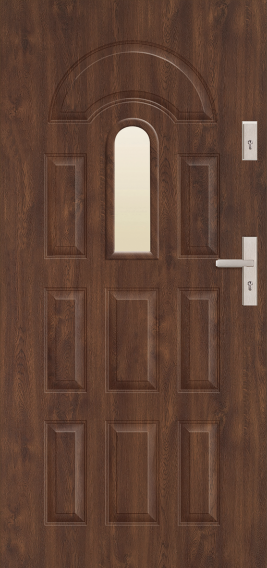 T20 - drzwi zewnętrzne przeszklone klasyczne, przeszklenie S06