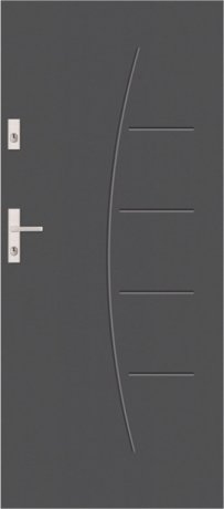 T59 - drzwi zewnętrzne pełne nowoczesne