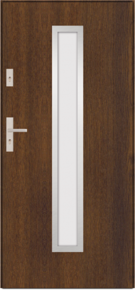 G - drzwi zewnętrzne przeszklone nowoczesne, przeszklenie S54