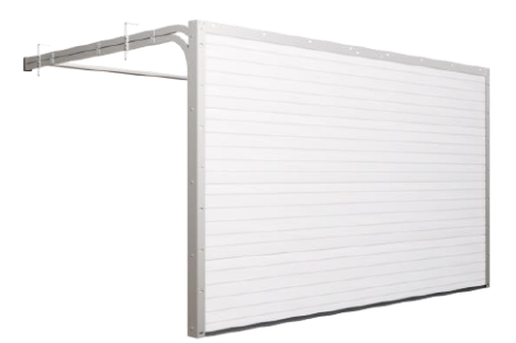 Tür in Weiß | Holzmaserung  